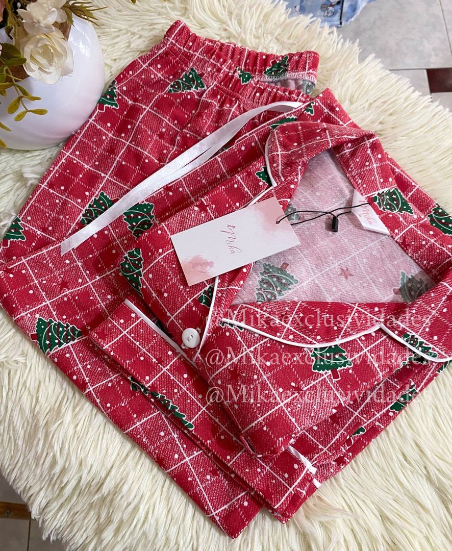 Set "Christmas tree" / Algodón Peach