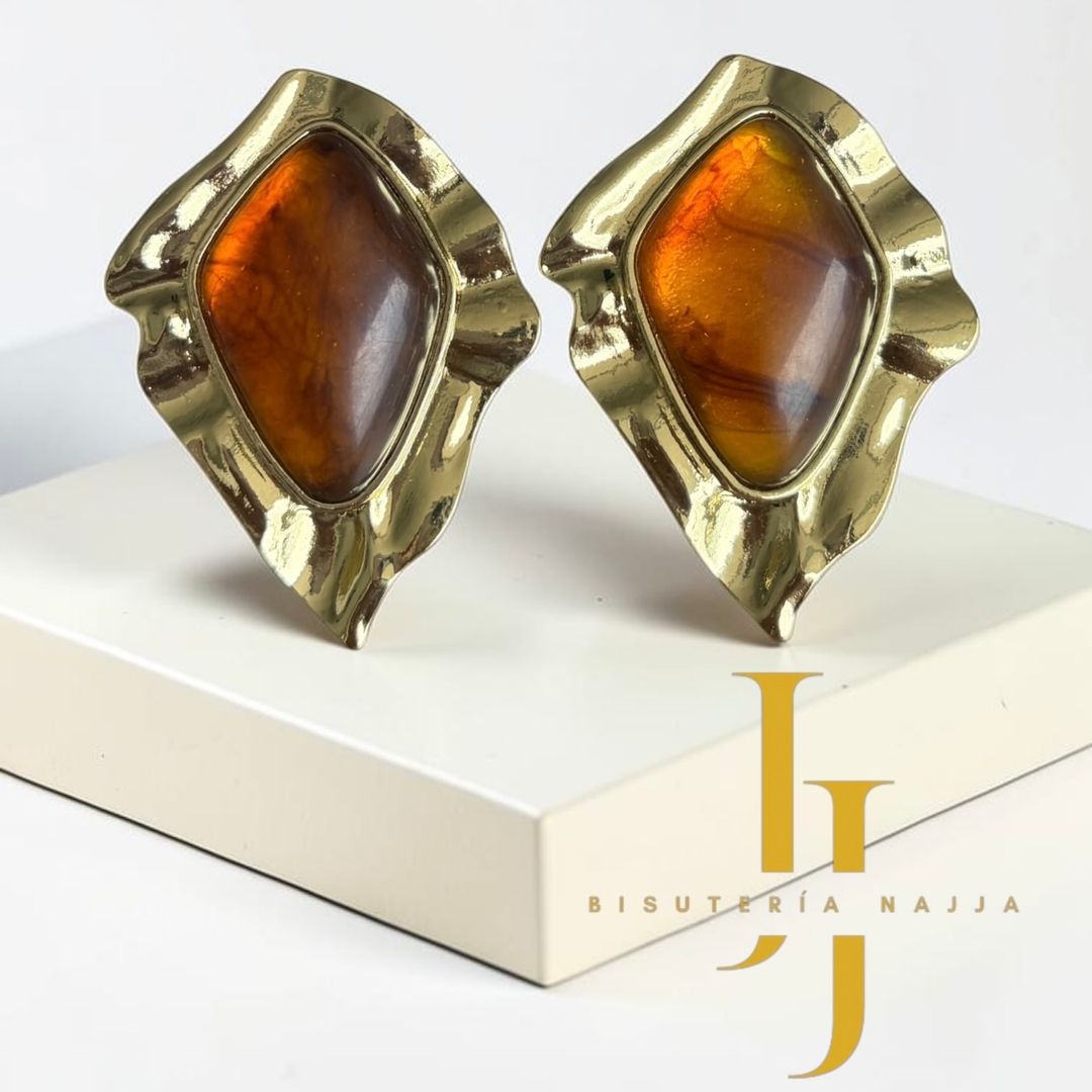 Arete Maxi texturizado