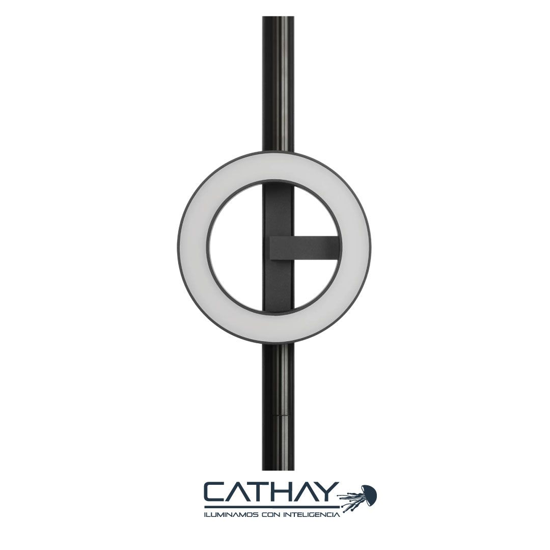 LUMINARIA LED TIPO ARO CON DIFUSOR 