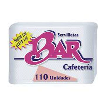 Imagen del producto K.  SERVILLETA BAR X 100 UND