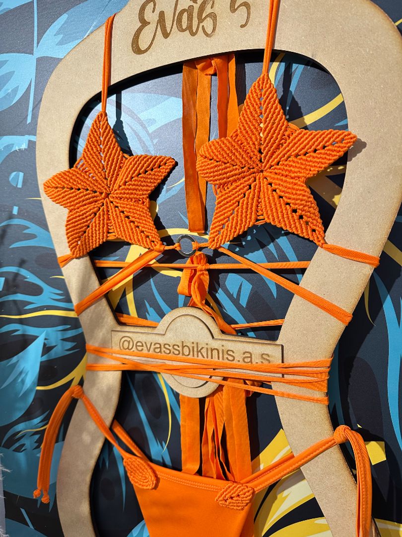 Bikini Selene naranja 