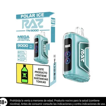 Imagen del producto Raz Tn Polar Ice 9.000 Puffs