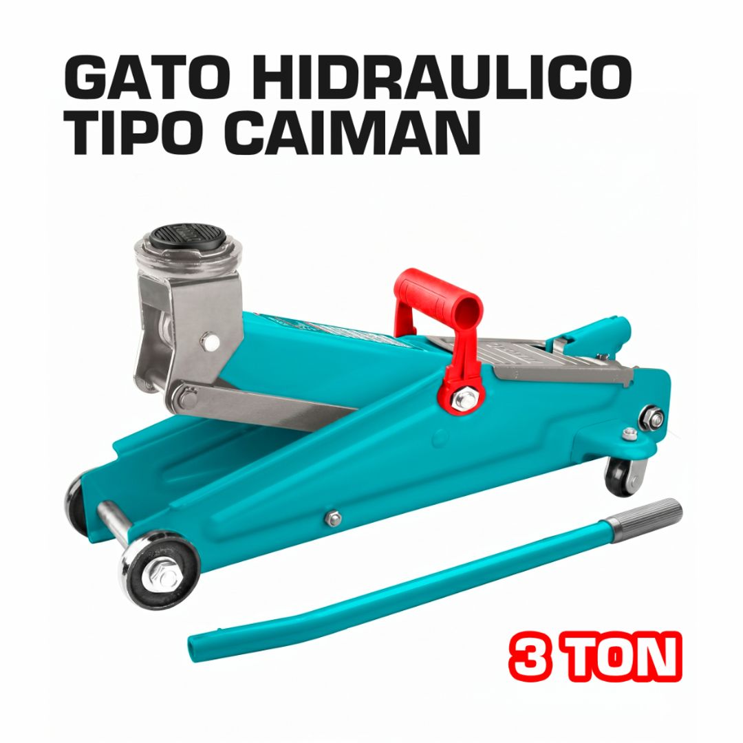 GATO HIDRAULICO TIPO CAIMAN 3 TONELADAS 