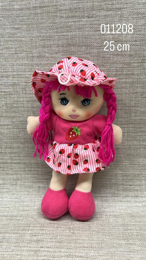 MUÑECA BORDADA 25 CM 