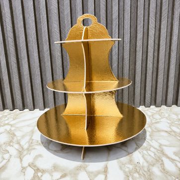 TORRE DE CUPCAKES EN CARTÓN  - imagen 1