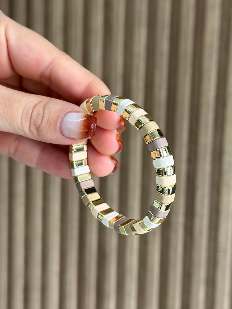 Pulsera líneas colores 