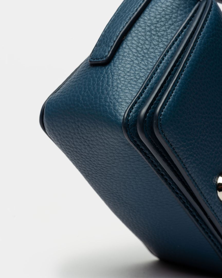 Manos Libres Yorker En Efecto Cuero AZUL