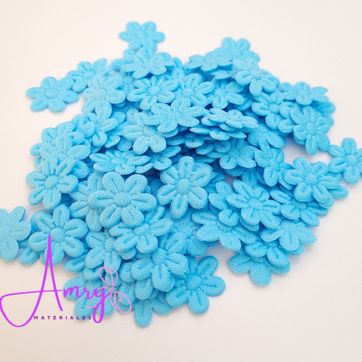 Imagen del producto 100 Flores 1.8cm Azul