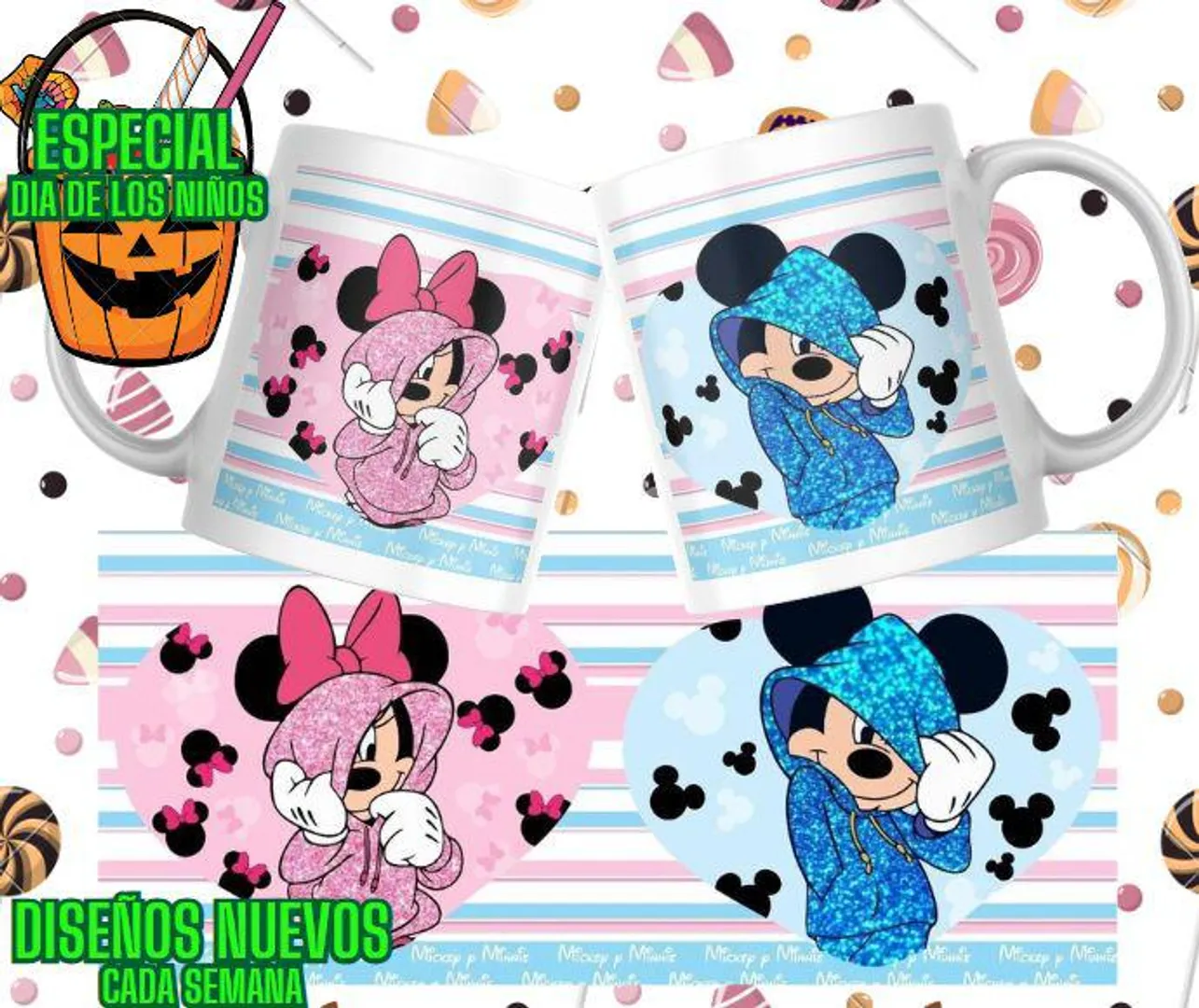 MUG MICKIE FESTIVIDAD 