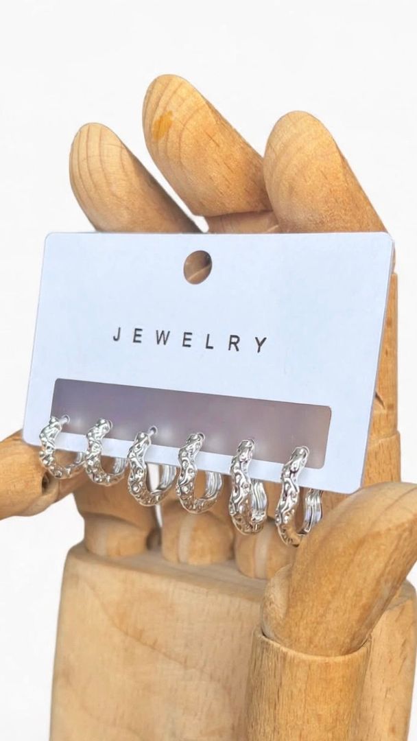 Set Hammered Hoops