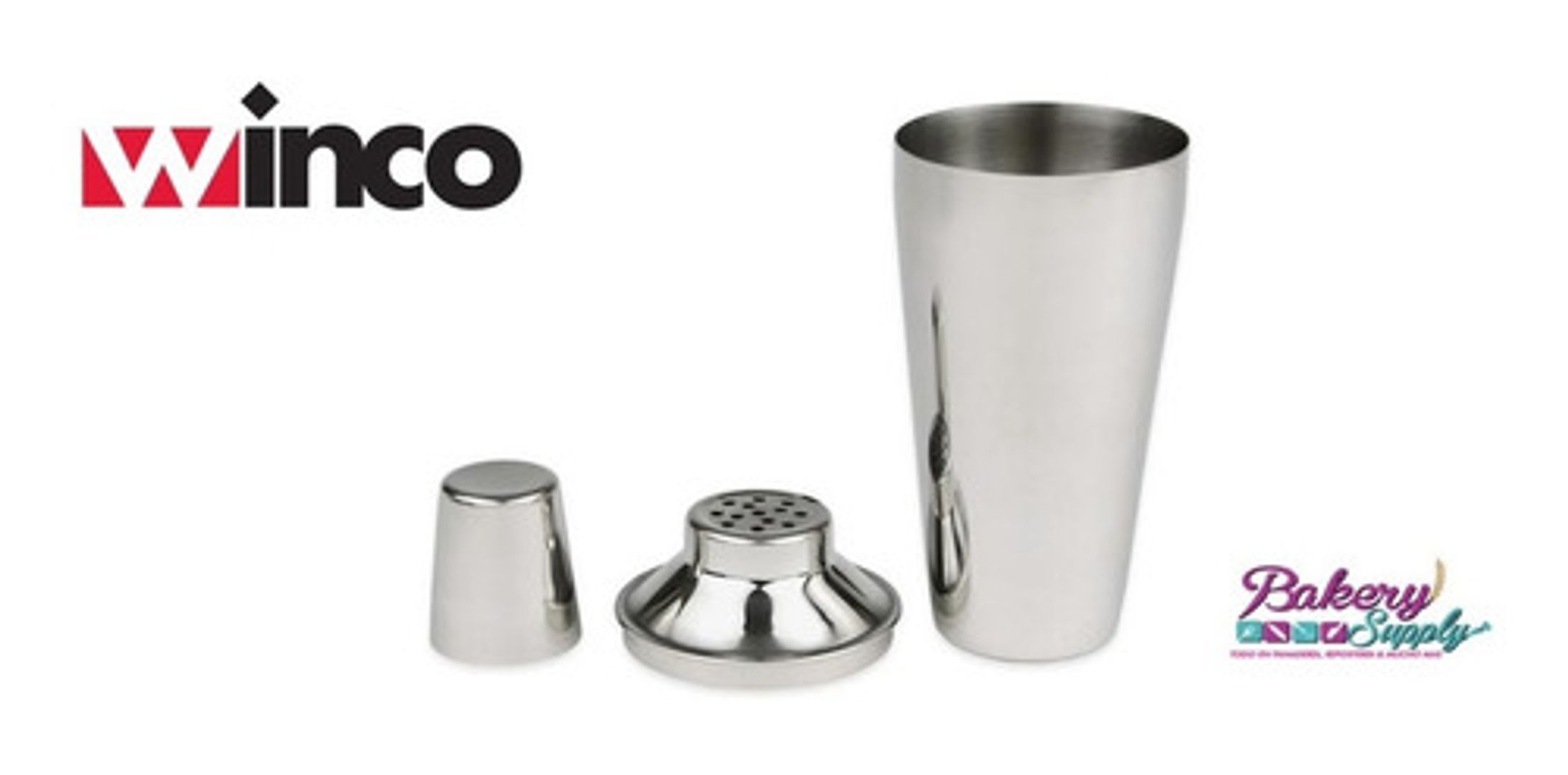 COCTELERA ACERO 3PZAS 28OZ WINCO