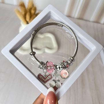 Pulsera tipo Pandora en caja  - imagen 1