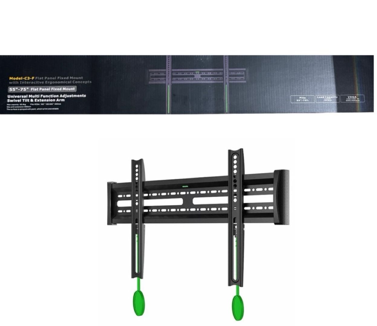 Base Fija Con Inclinacion 40”-70” Ref: C3-T