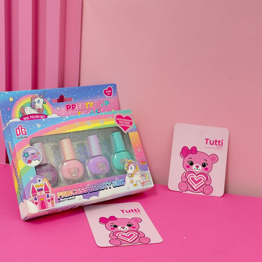 KIT DE ESMALTE INFANTIL 