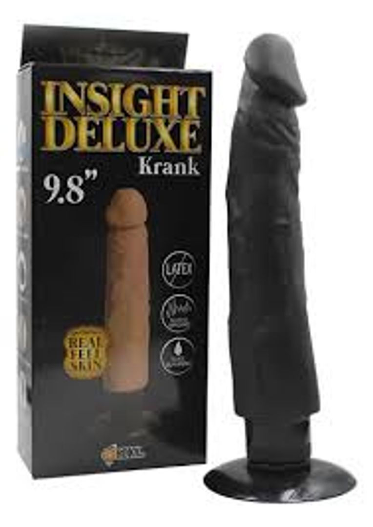 Vibrador Realista Krank 9,8" Black