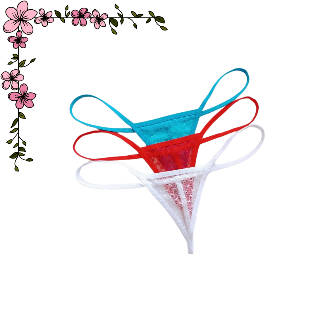 Micro tanga hilo en mallatex 