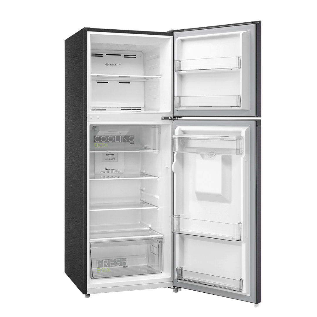 NEV MIDEA 239 LTS DOS PUERTAS NEGRO