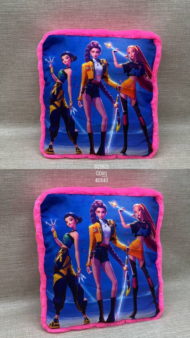 COJÍN ESTAMPADO SURTIDO 40X40 CM