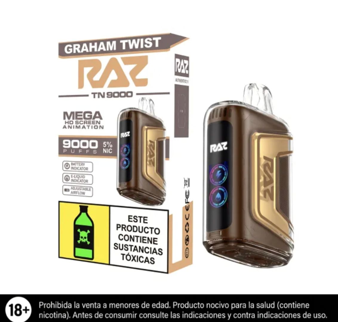 Raz Tn Graham Twist 9.000 Puffs