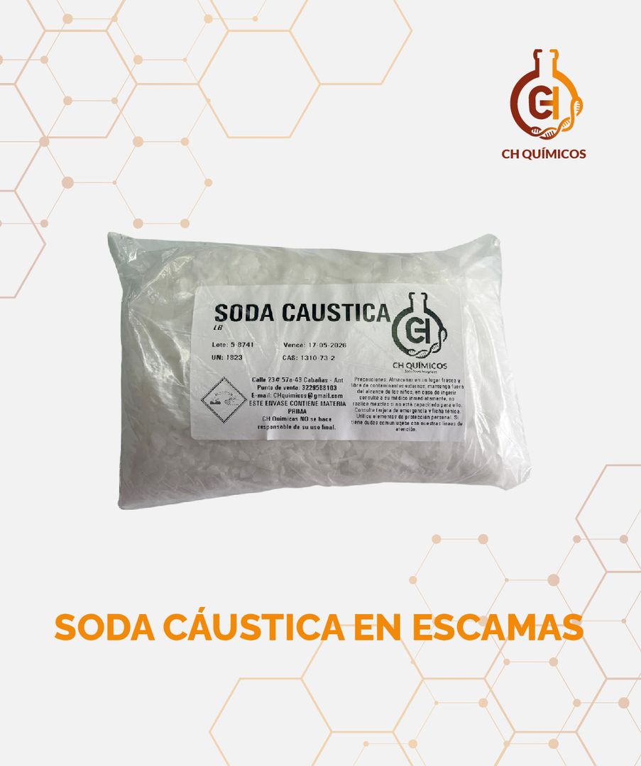 SODA CAÚSTICA EN ESCAMAS