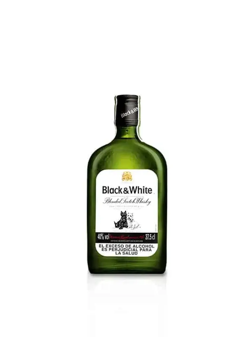 	Whisky Black & Whithe caneca 375 ml