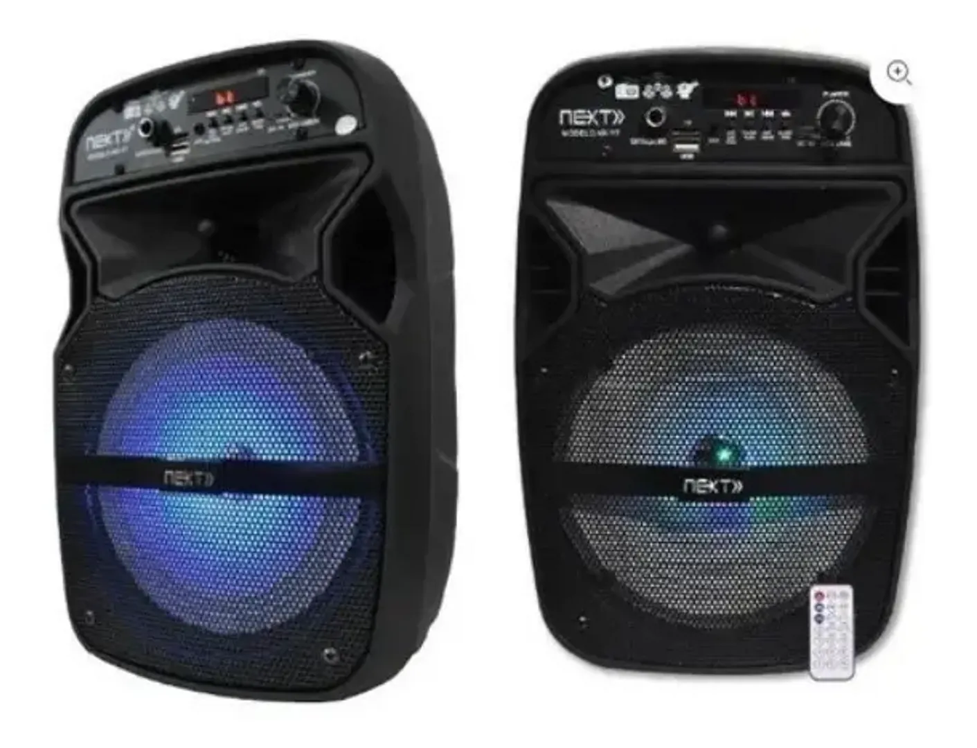 CABINA PARLANTE RECARGABLE 6.5 PULGADAS LUCES LED NX-Y7