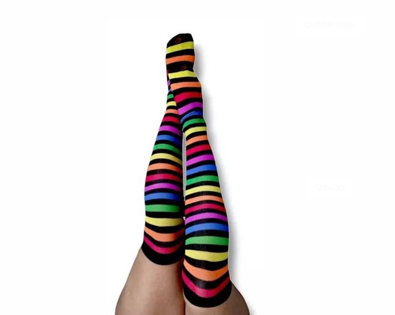 MEDIA BUCANERA NEGRA + MULTICOLOR.