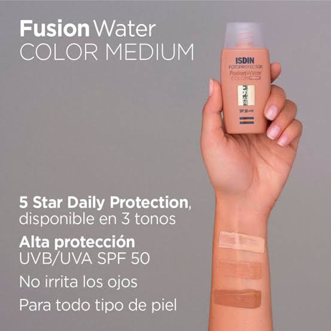 BLOQUEADOR SOLAR FUSION WATER 50 ML ISDIN