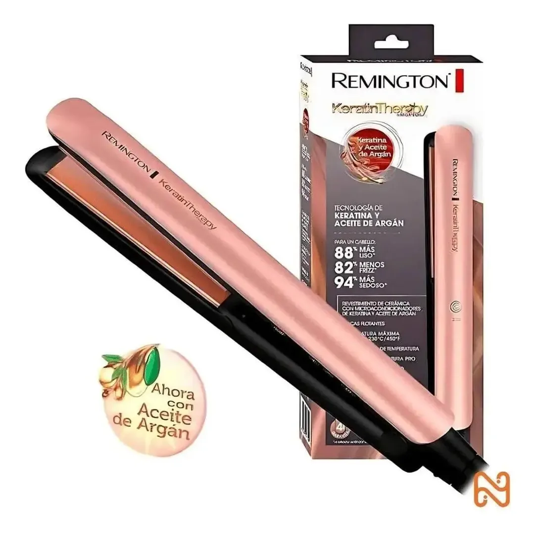 Plancha De Cabello Remington Keratin S-8599 Generica