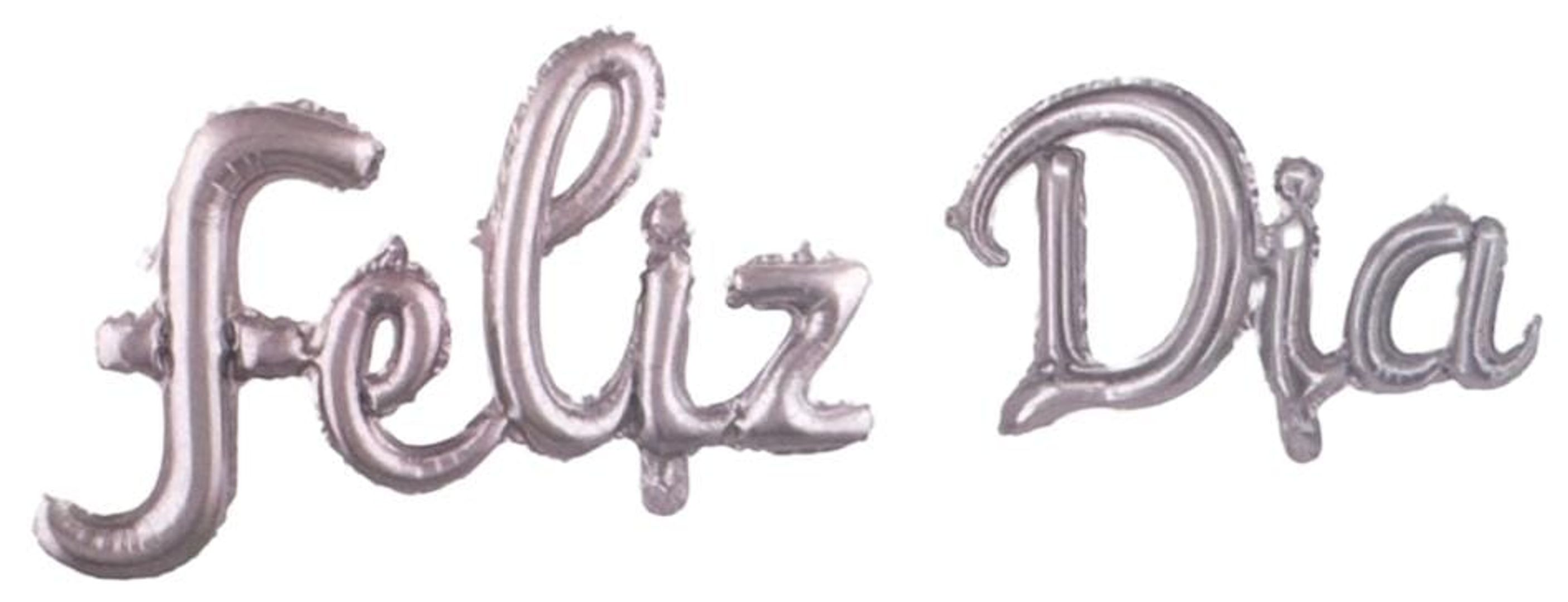 GLOBO FOIL FELIZ DIA CURSIVO SURTIDO