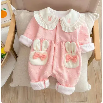 Enterizo Niña conejo rosa - imagen 1