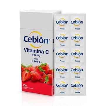 Imagen del producto CEBION FRESA (VITAMINA C) SOB X 10 TAB