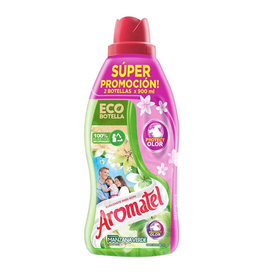 AROMATEL MANZANA VERDE*2*900ML