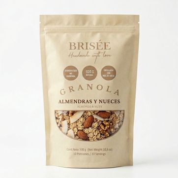 Imagen del producto GRANOLA ALMENDRAS Y NUECES X 300 GR BRISEE