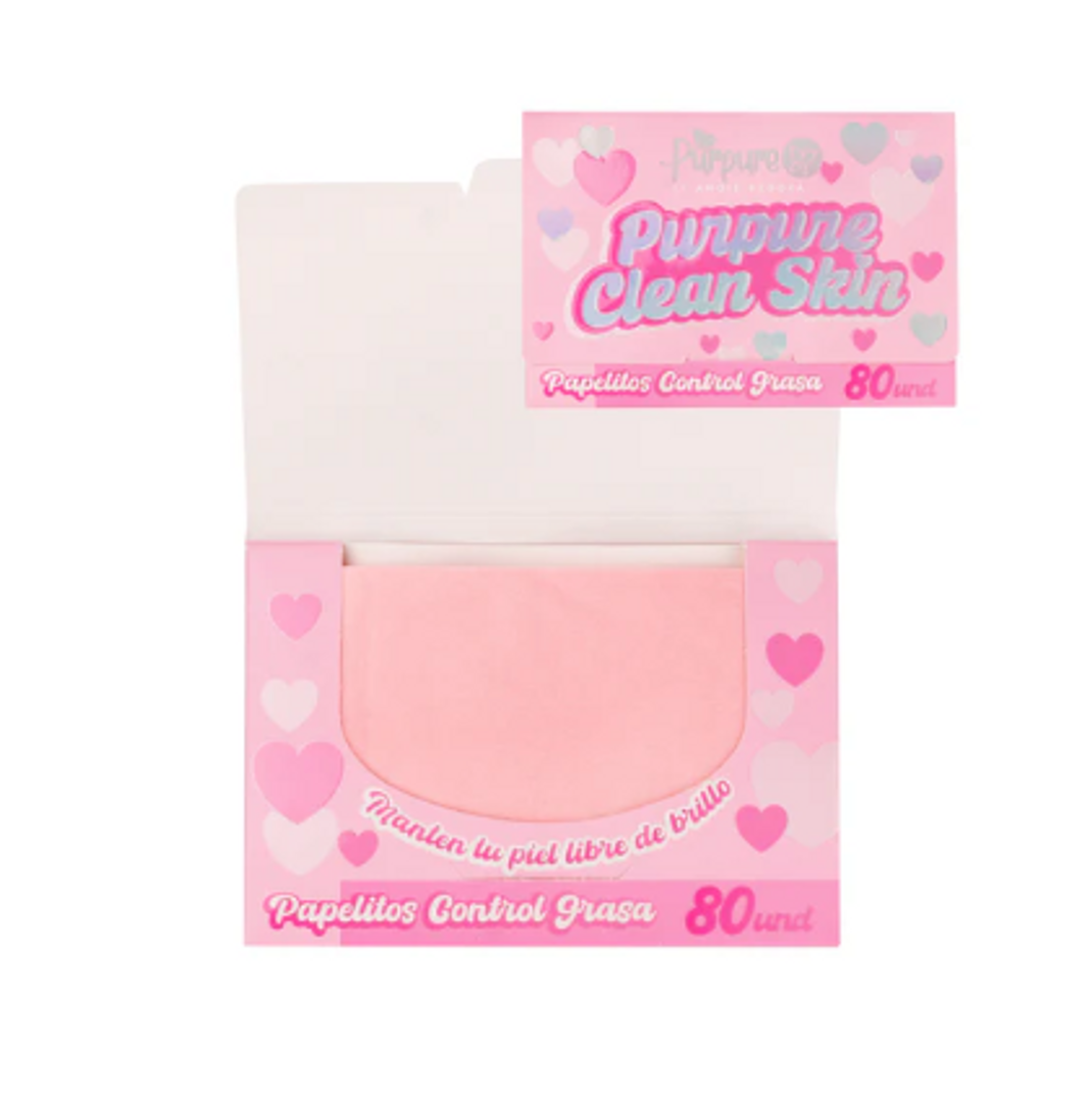 Papelitos de arroz Clean Skin Purpure