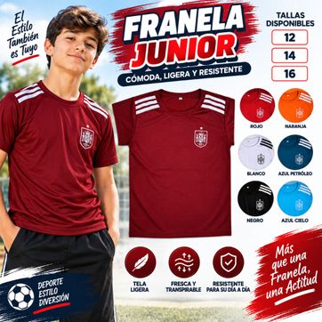Imagen del producto Franela JUNIOR TAMBA (DOC)