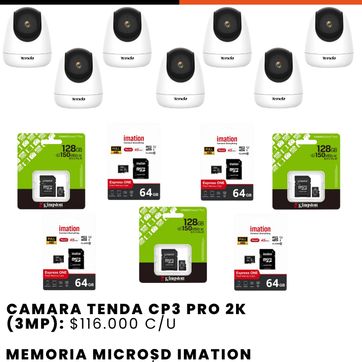 Imagen del producto KIT WIFI TENDA X7 INTERIOR