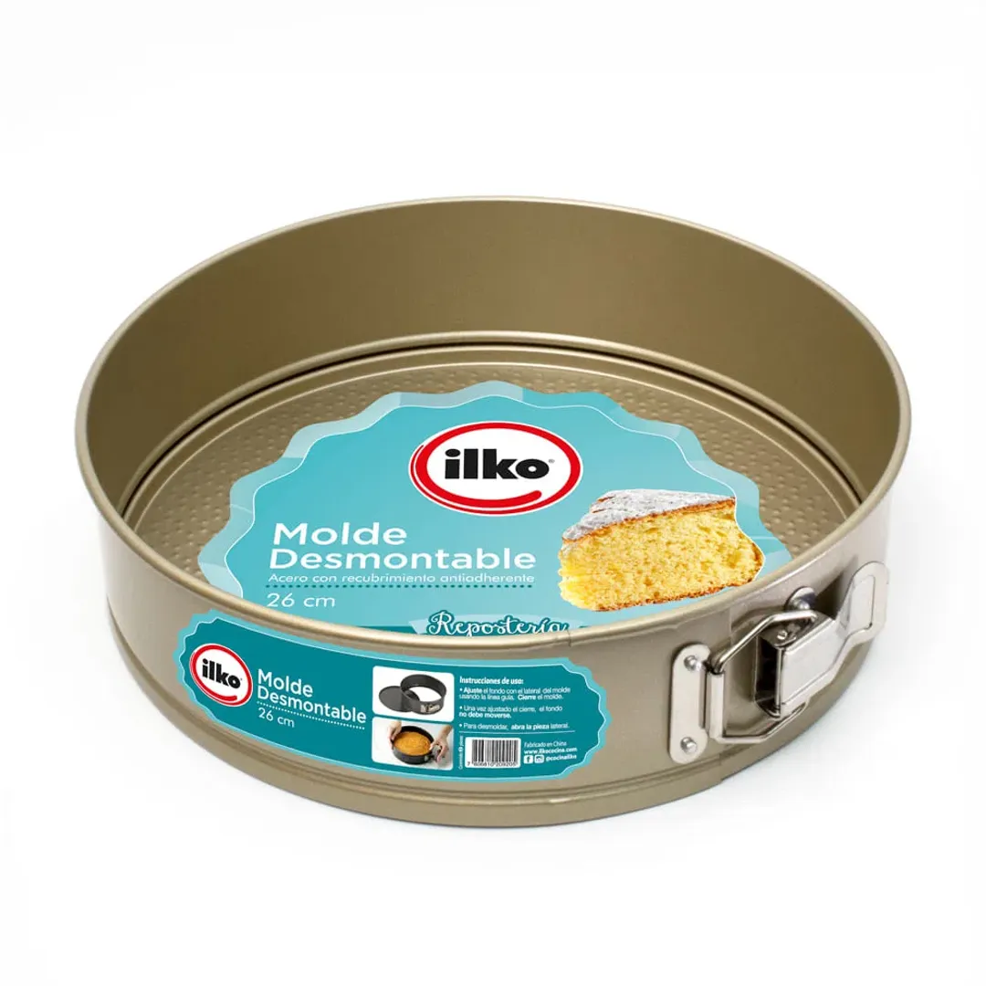 MOLDE SIERRE PALANCA 26CM DSG NON STICK ILKO ANTIADHERENTE