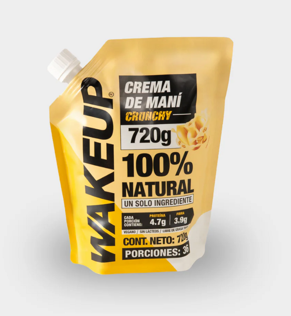 MANTEQUILLA DE MANI CRUNCHY X 720GR