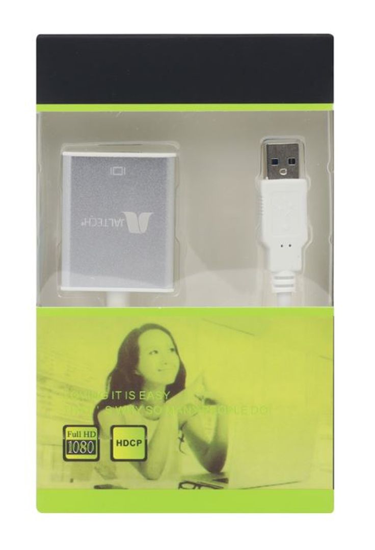 Convertidor USB 2.0 a HDMI hembra