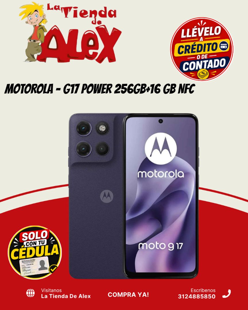 MOTOROLA - G17 Power 256GB+4GB(+8) NFC