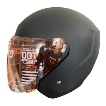 CASCO TECH T10 - VISOR COLOR NARANJA - imagen 1