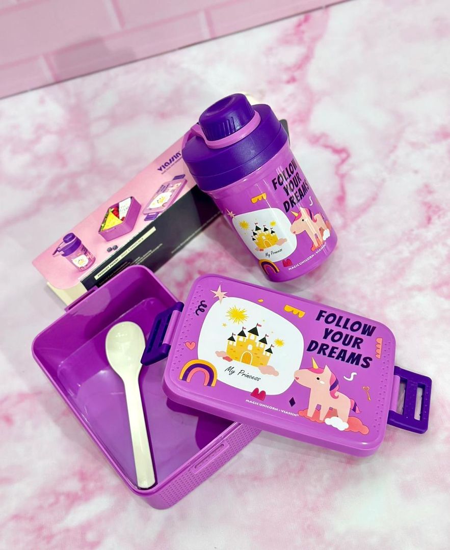 SET PORTA COMIDA INFANTIL 