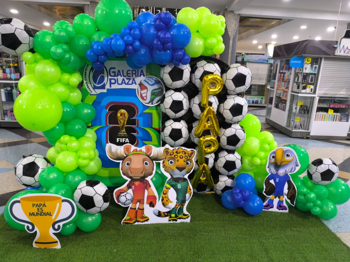 DECO MUNDIAL DE FUTBOL 