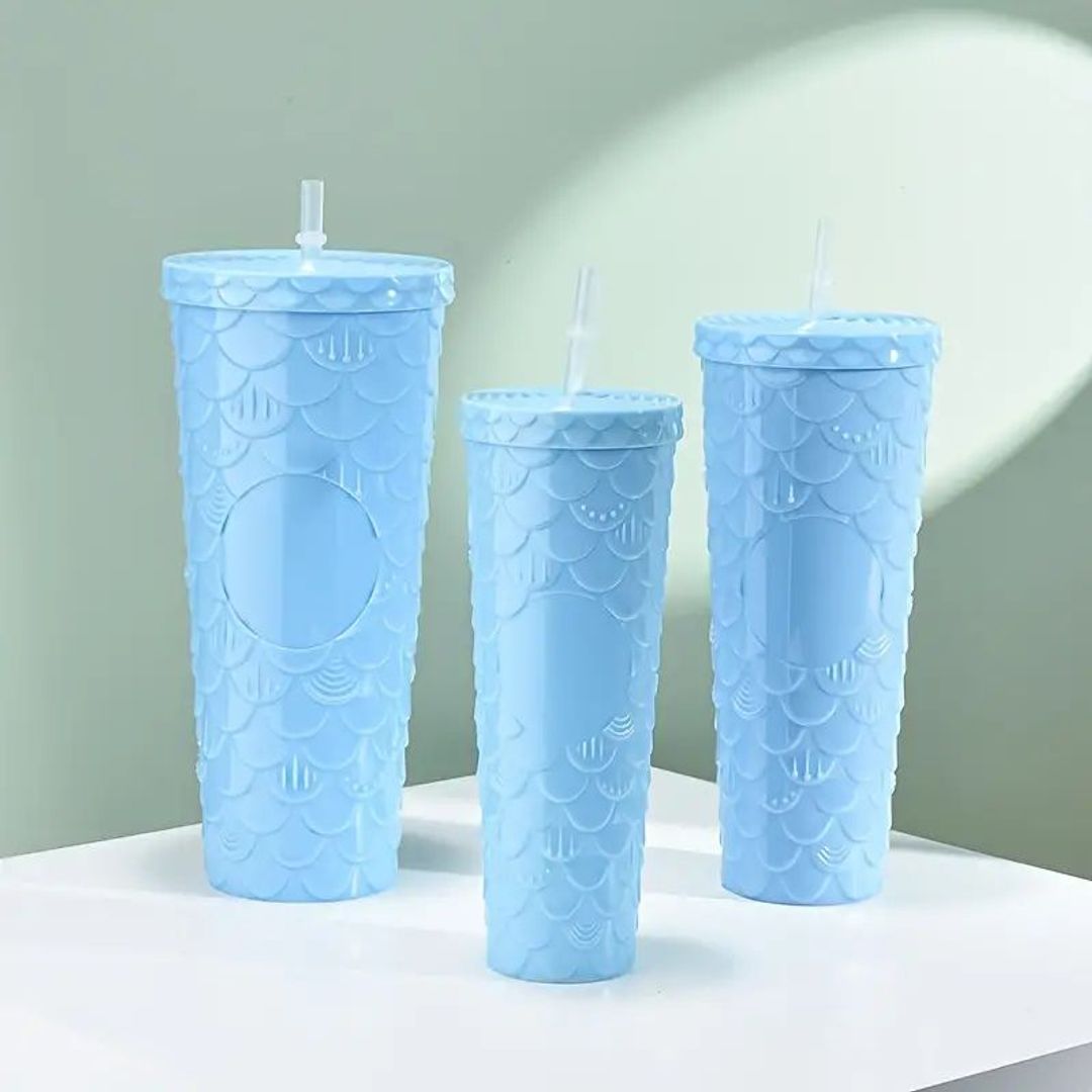 Termos estilo sirena x3 / Vaso Pitillo