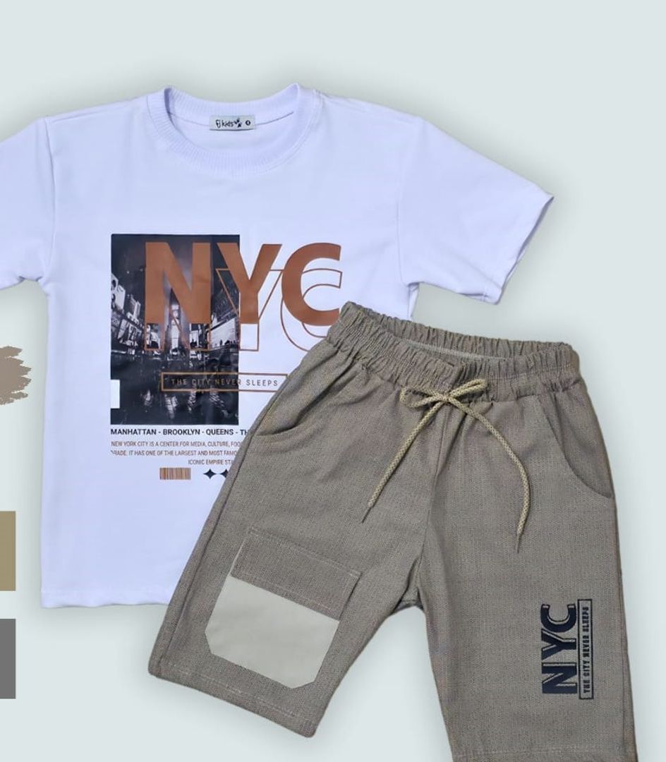 Conjunto deportivo corto para niño