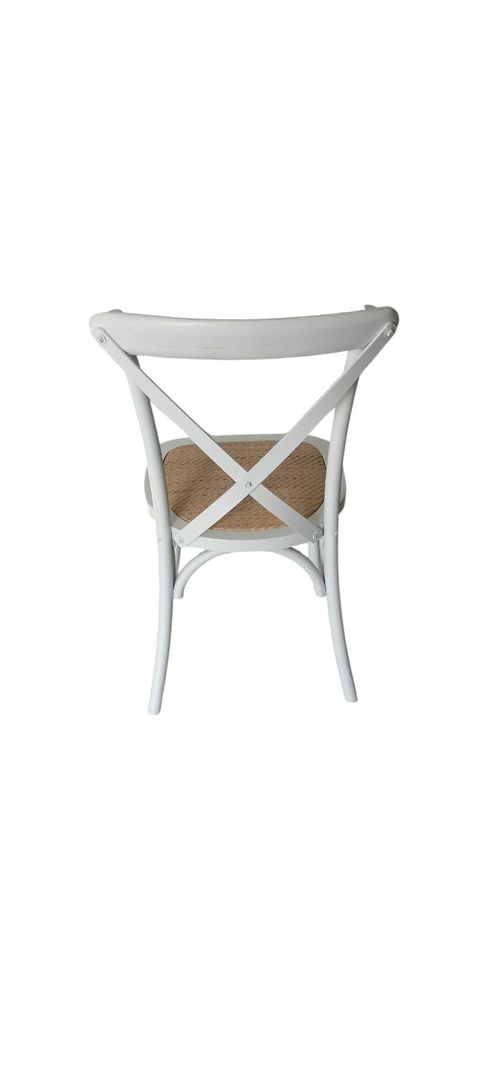 SILLAS - CROSS BACK BLANCAS