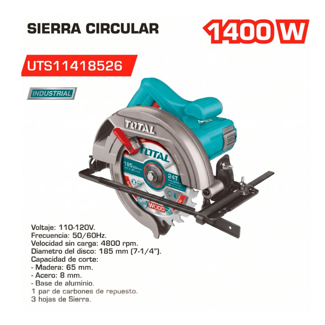 SIERRA CIRCULAR  1400W 5000RPM