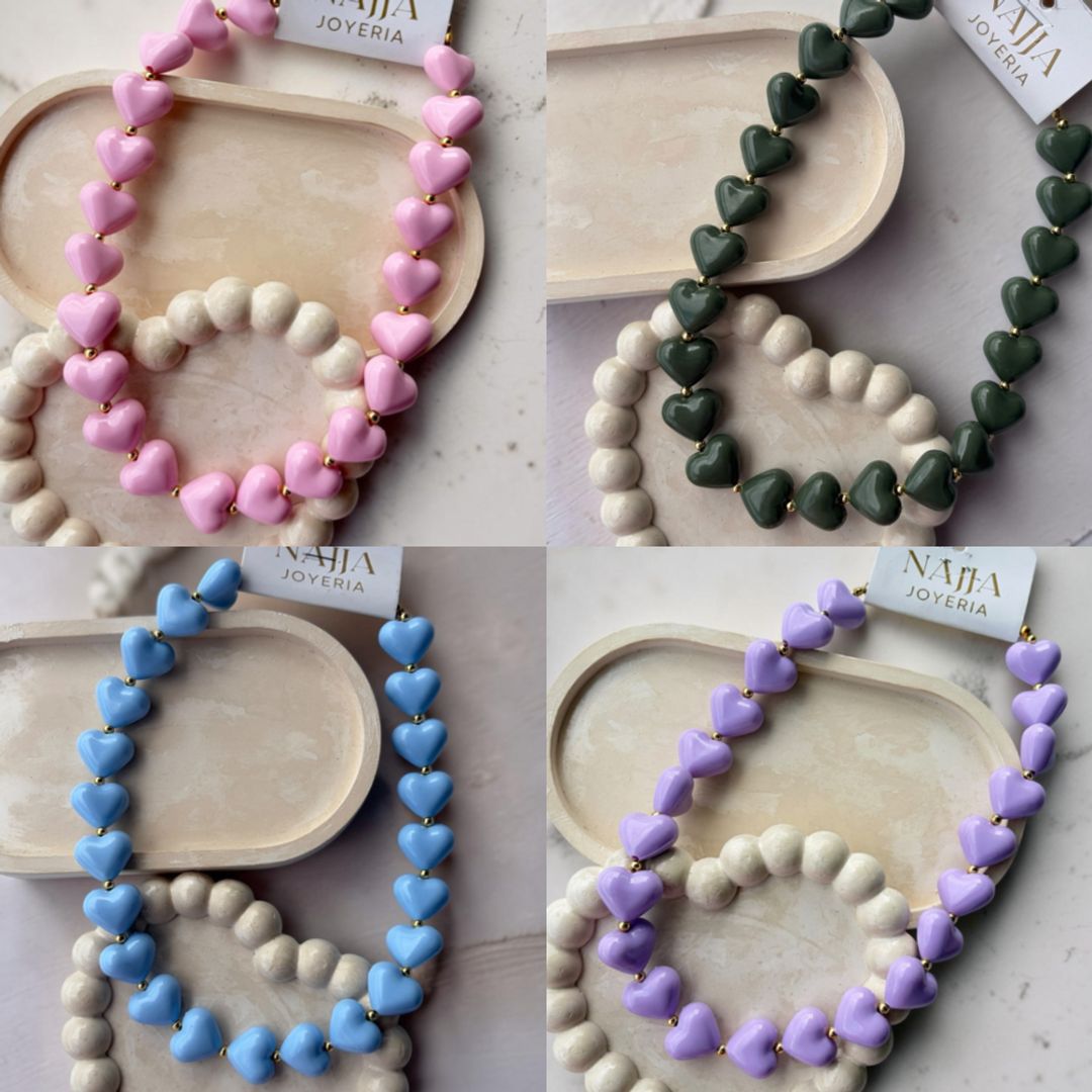 Collar Love Hearts - Colección Corazón 
