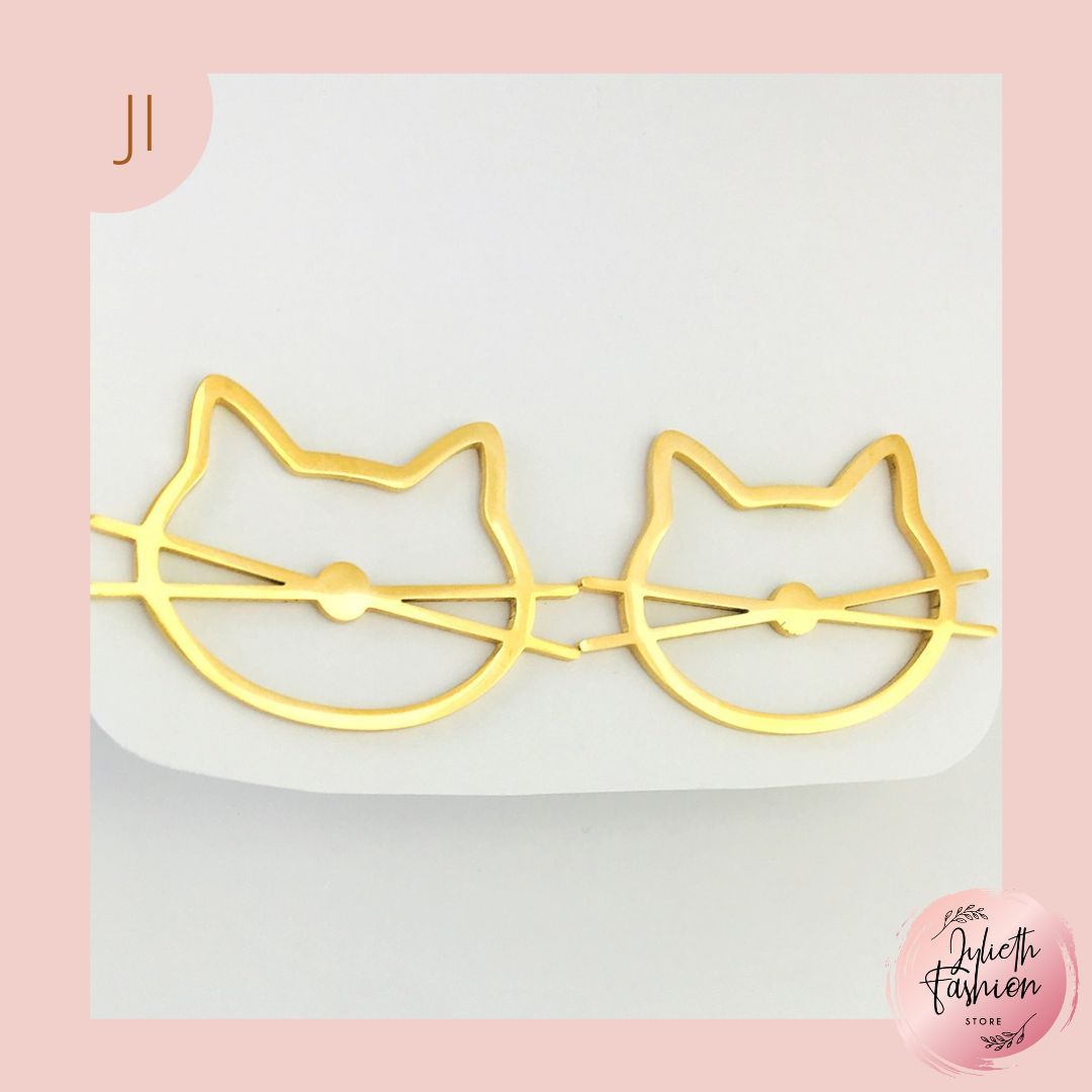 Aretes Topo Maxi Gato